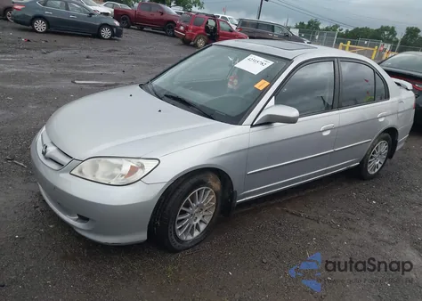 2005 Honda Civic Ex from USA, damaged, VIN 1HGES26785L010024